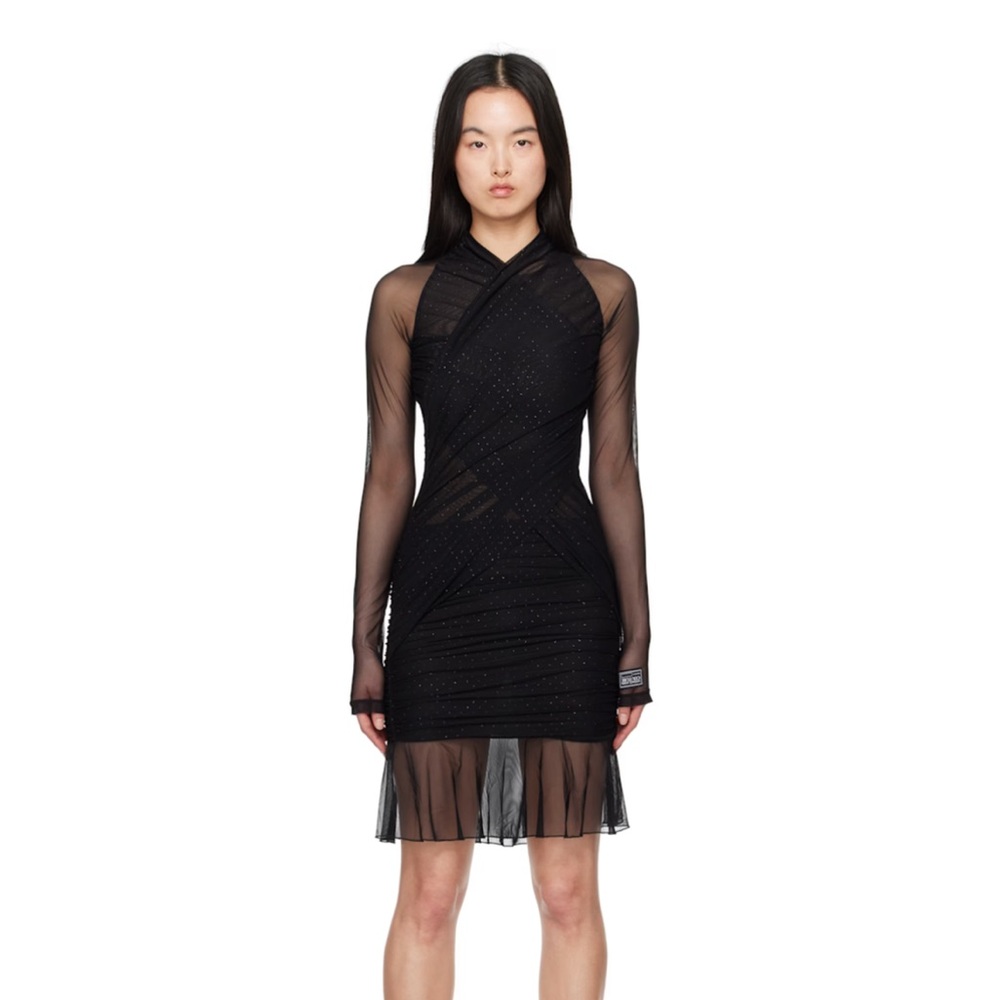 Black Chrystal Minidress sold out !
